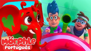 Morphle vs Slime Verde! 🔫 Morphle em Português 🔴 Desenhos Animados para Crianças