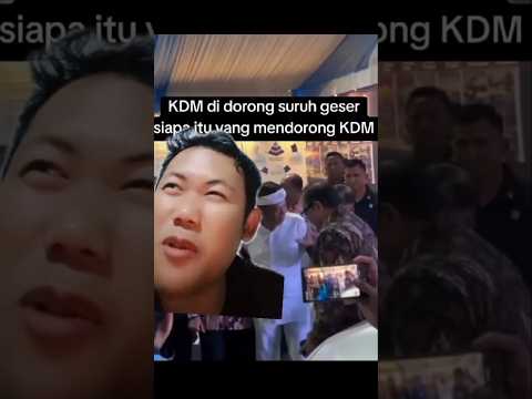 REAKSI WARGA SOAL KDM DI DORONG SAMA MENTERI, SORRY PAK MENTERI GUBERNUR ITU DI PILIH RAKYAT😎 #kdm
