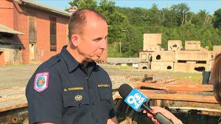 YouTube video thumbnail: Police are Looking for Suspects who They say set Fire to Virginia's Task Force One Facility