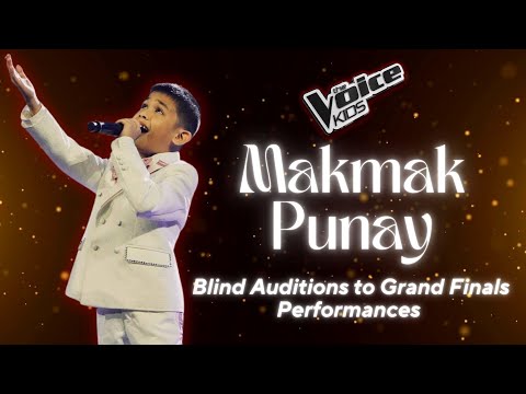 Makmak Punay's heartwarming voice captured ‘The Voice Kids’ audience! | Blind Auditions to Finals