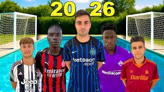 SERIE A 2026 PORTA A PORTA CHALLENGE in PISCINA 💦⚽️