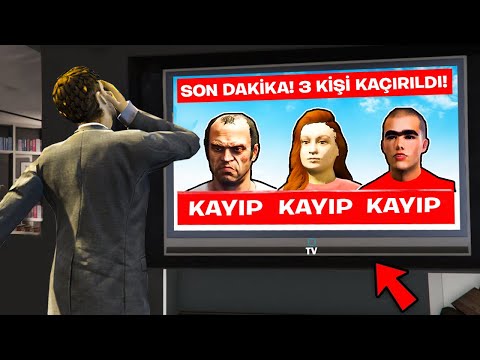 TÜM AİLEMİ KAÇIRDILAR 😭 HER ŞEY BİTTİ... GTA 5 GERÇEK HAYAT BORALO