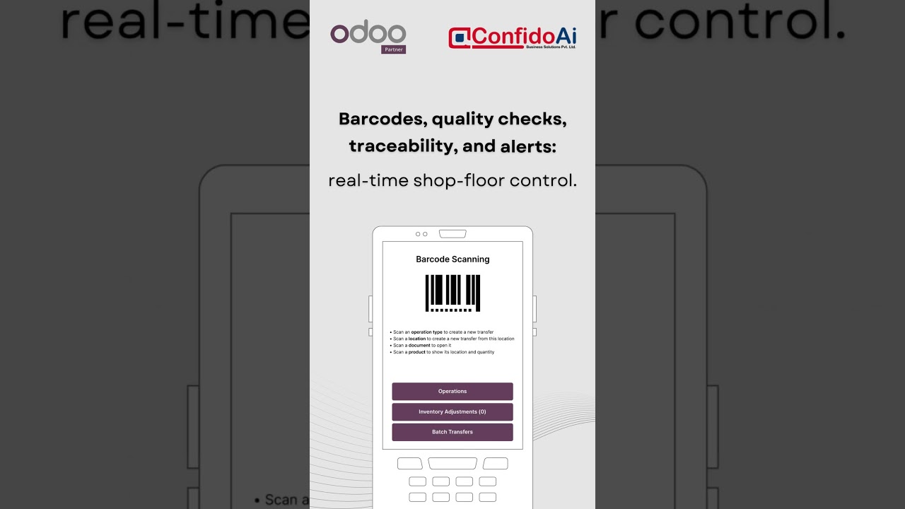 Your trusted Odoo Partner, brings powerful ERP solutions for modern manufacturing | ConfidoAi | 22.07.2025

Smart Manufacturing Starts Here 🖥️ ConfidoAi, your trusted Odoo Partner, brings powerful ERP solutions tailored for modern ...