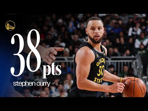 Stephen Curry Drops 38 Points In Dominant Performance vs Bucks