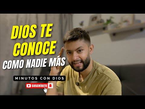 No puedes escapar de El, DIOS TE CONOCE como nadie más | Minutos con Dios