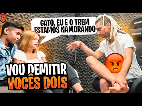 O TREMBALA E A CLARA ASSUMIRAM O NAMORO PARA O EL GATO! ELES FORAM DEMITIDOS?