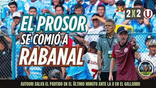 AMARGO. Sporting Cristal (2) - (2) Universitario || Reacción en Caliente