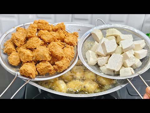 ANTI GAGAL‼️BEGINI RESEP DAN CARA BUAT TAHU KRISPY KREEZZZZ KREEEZZ PERSIS KAYA PEDAGANG² TERNAMA.