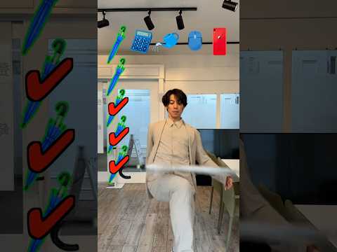 会社でスマホをリフティングしてみたww #shorts