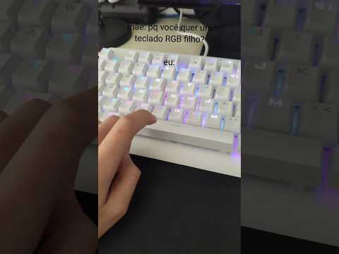 teclado rgb ideia: @cronicasdepedro #teclado #vaiprafy #vaiprofycaramba