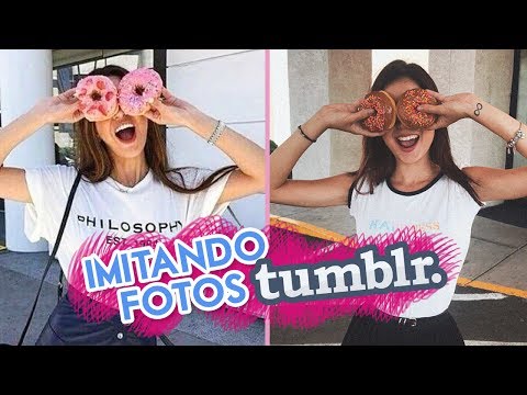 IMITANDO FOTOS TUMBLR NOS EUA!
