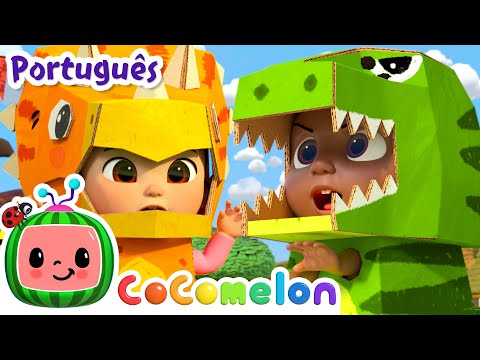 Aniversário com os Dinossauros! | HORA DO CODY! | CoComelon Brasil | Músicas Infantis em Português