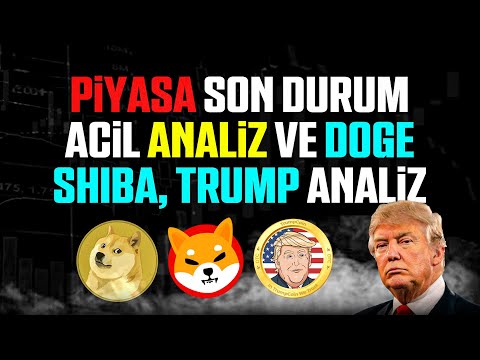 ACİ DURUM ANALİZİ!! PİYASA YIKILABİLİR!! ( DOGE SHİBA TRUMP COİN ANALİZİ) !🚨