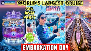 🛳  முதல் நாள் Sail Away Party | ஒரு மறக்க முடியாத பயணம் | Utopia of the Seas | USA Tamil VLOG