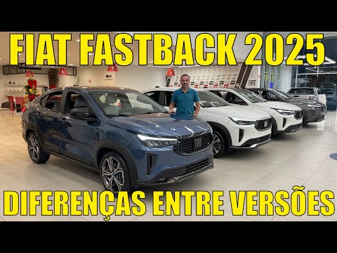 Fiat Fastback 2025 - Diferenças das novas versões híbridas leve