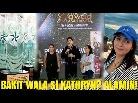 FULL VIDEO! KathDen TUMANGGAP ng AWARD sa The Gawad 7th Lasallianeta Award • KathDen Latest Update