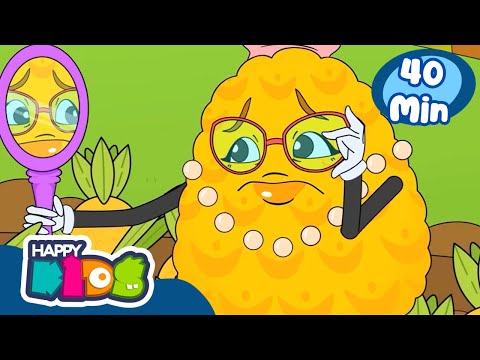 Canta y Baila con Doña Piña🎵 | 40 MIN Canciones Infantiles✨😉 | Happy Kids 🌟🎉