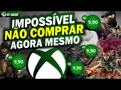 OFERTAS IRRESISTÍVEIS em JOGOS INCRÍVEIS de XBOX por TEMPO LIMITADO!