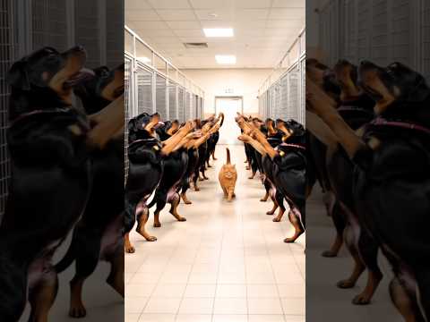 King 👑 cat || cute dog #funny #trending #funnyvideos #youtubeshorts #comedy #animals