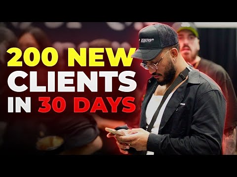 How I consistently gain 200 clients in 30 days as A barber.