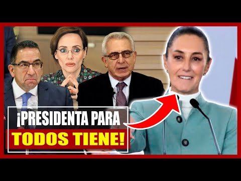 ¡TOMALA! PRESIDENTA LOS AGARRÓ COMO TRAPO VIEJO, QUERÍAN QUE ROMPIERA CON AMLO