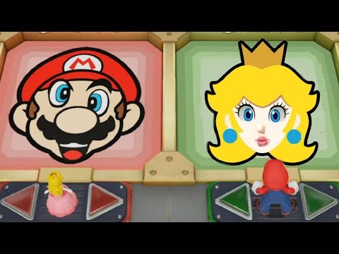 Super Mario Party - Team Peach & Mario vs Team Luigi & Daisy| Cartoons Mee