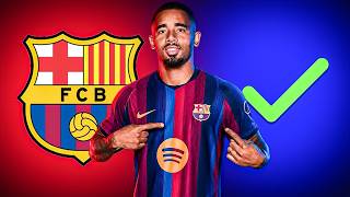 WOW...GABRIEL JESUS au Barça 😳