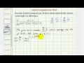 Limit Comparison Test and Series Convergence