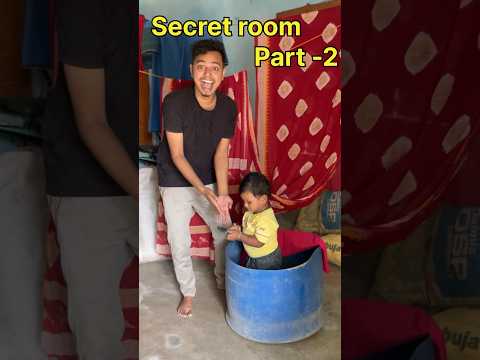 Secret room part-2😲challenge #bengaliminivlog #secretroom #trendingshorts #babylove #cutebaby