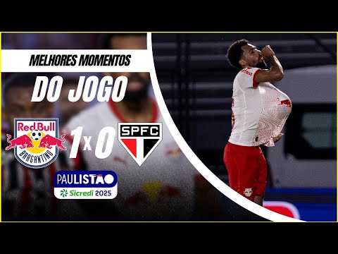 BRAGANTINO 1X0 SÃO PAULO MELHORES MOMENTOS | PAULISTÃO 2025 - 8º RODADA