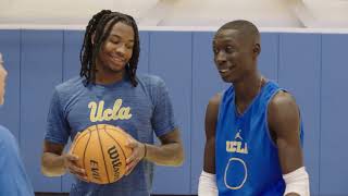 Khaby x Samsung Galaxy, let’s head to UCLA to shoot hoops with Sebastian Mack! #withgalaxy