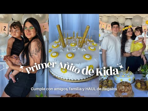 Primer Añito de Kida 🥳🎂💜 + Haul de Regalos