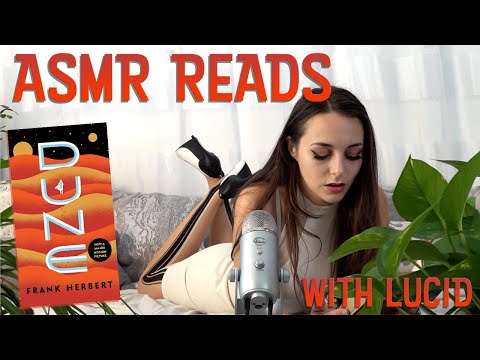 ASMR With Lucid: Reading Dune by Frank Herbert in Patterned Wolford Tights