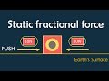 Static Friction and Forces