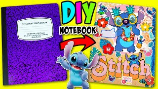 Disney Lilo and Stitch inspired DIY Notebook