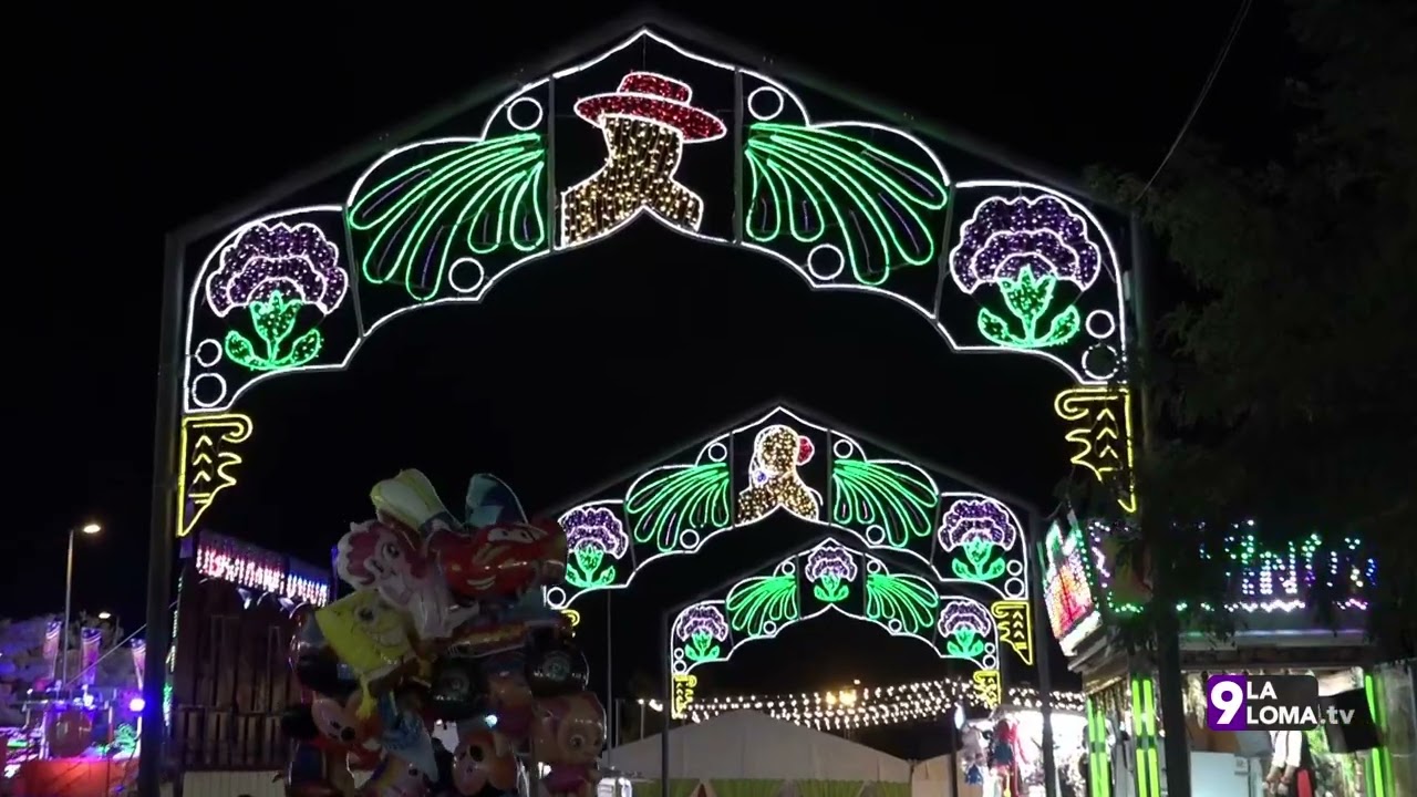 Feria de Baeza 2023 · Ambiente feria de noche 3