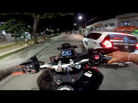 COMO CHEGAR EM UMA CIDADE DE MOTO ESPORTIVA SÓ O CANO