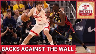 ROCKETS POSTCAST: Houston Rockets Have Their Backs Against The Wall After Game Four Loss