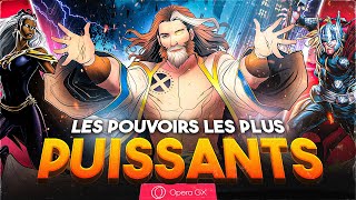 Les 9 POUVOIRS MARVEL les PLUS PUISSANTS ! (ILS SONT CHEATÉS)