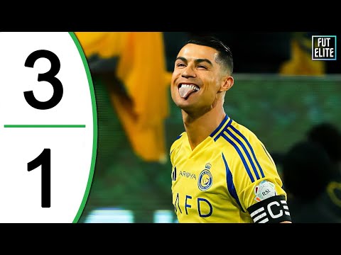 Cristiano Ronaldo Goal - Al-Nassr vs Al-Akhdoud 3-1 Extended Highlights & Goals 2025