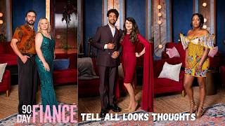 90 Day Fiancé Season 12 Tell All Looks Reactions