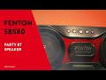 Fenton SBS80 Portable Bluetooth Party Speaker