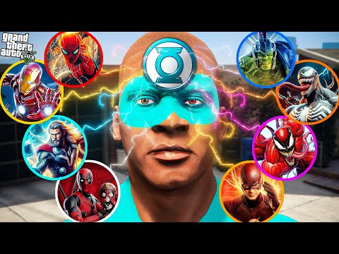 FRANKLIN THE LANTERN Upgrading TO THE STRONGEST AVENGERS in GTA 5 (Hindi) | GTA5 AVENGERS