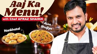 The Perfect Homemade Treats! Nankhatai & Aloo Bhujiya with Chef Afraz LIVE @sanjeevkapoorkhazana