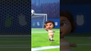 Soccer WINNER! Nina Rises To The Challenge | Nina's ABCs #shorts