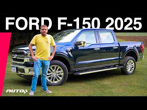 Ford F-150 2025: A picape mais icônica dos EUA está de cara nova!