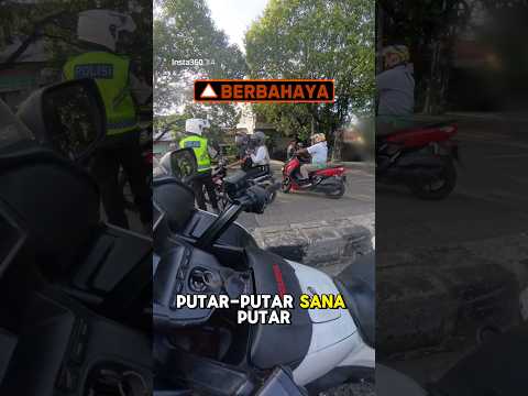 PERILAKU PENGENDARA YANG DAPAT MENCELAKAI ORANG LAIN.
