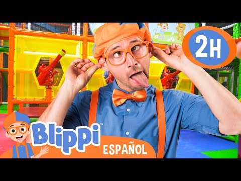 ¡Diversión Explosiva con Blippi en el Playtorium! | Blippi | Moonbug Kids - Parque en Vivo!