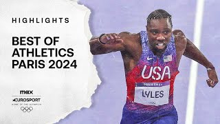 PARIS 2024 - Noah Lyles, Armand Duplantis, Femke Bol... Le BEST-OF de l'athlétisme aux JO !