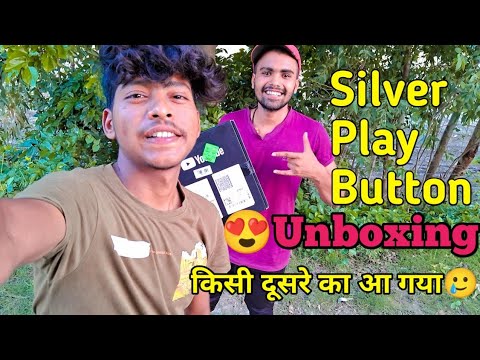 Silver Play Button Unboxing 😍 || Golden Play Button❣️ || Karan Singh